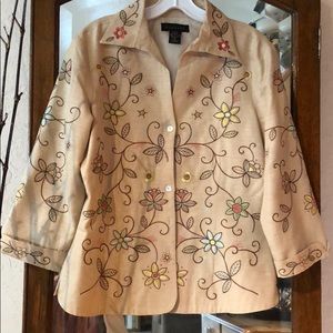Silk Embroidery Jacket